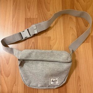 Herschel Supply Company Light Gray Belt Bag